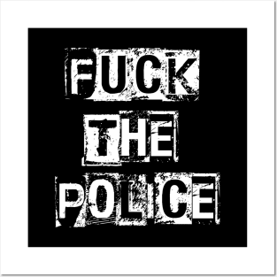 Fuck the police punk Posters and Art